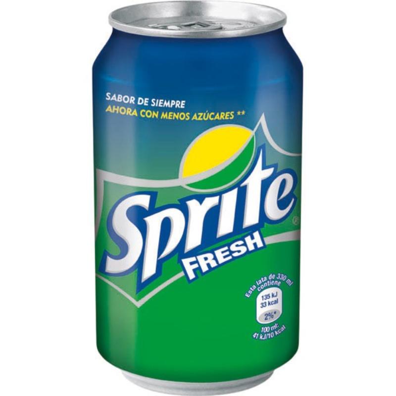 SPRITE  FRESH LATA 33 CL   