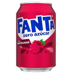 FANTA ZERO FRAMBUESA LATA-33.CL.