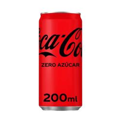 COCA-COLA LATA-200.ML ZERO X UD.