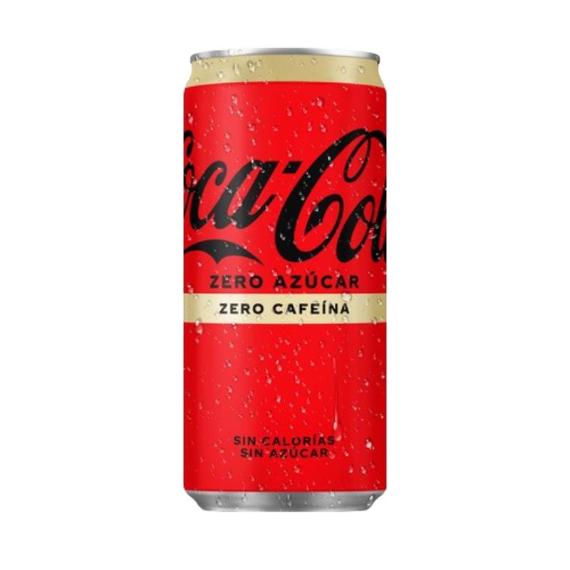 COCA-COLA LATA-200.ML ZERO ZERO X UD.