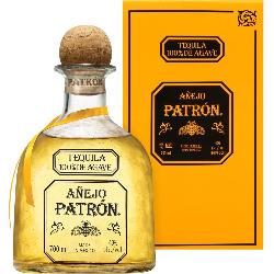 TEQUILA PATRÓN AÑEJO 100%DE AGAVE B/70.CL