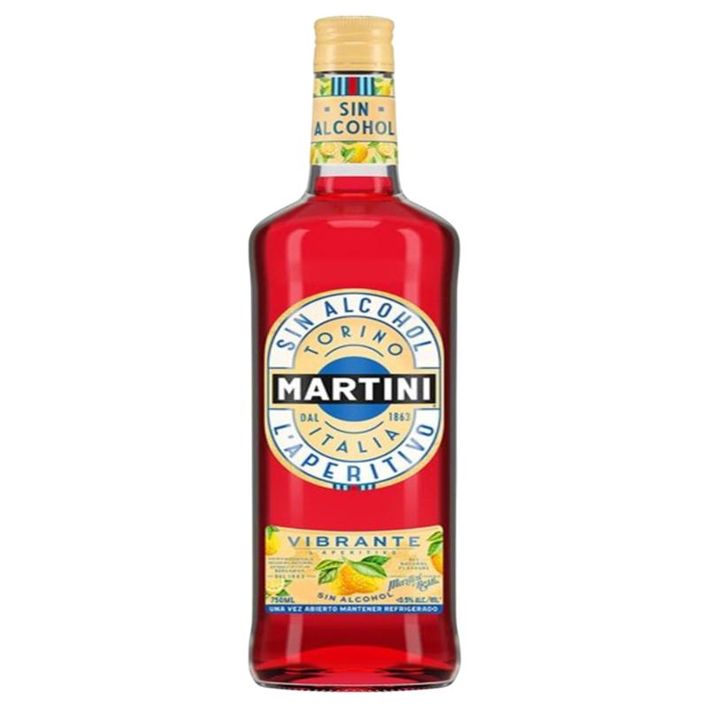 MARTINI SIN ALCOHOL TINTO VIBRANTE B/75.CL.