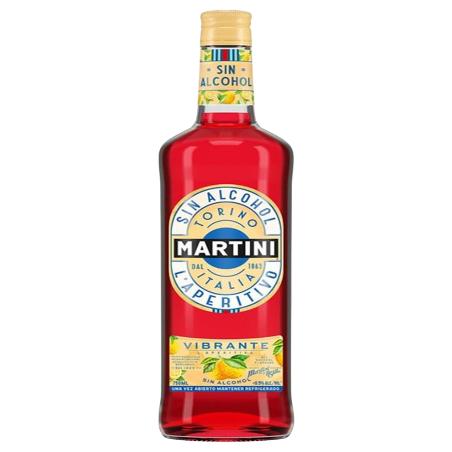 MARTINI SIN ALCOHOL TINTO VIBRANTE B/75.CL.