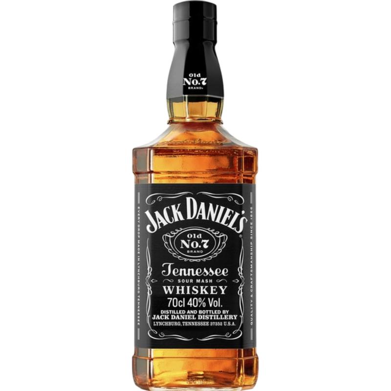 WHISKY JACK DANIELS BOTELLA 70 CL