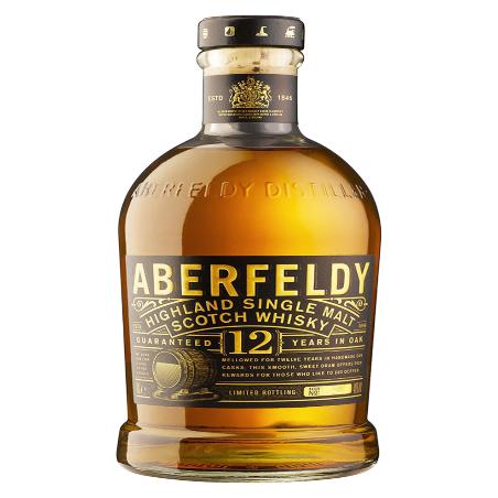 WHISKY ABERFELDY DEWARS 12AÑOS B/70.CL 