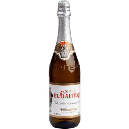 SIDRA EL GAITERO Nº 1 (BLANCA)  BOTELLA 75 CL
