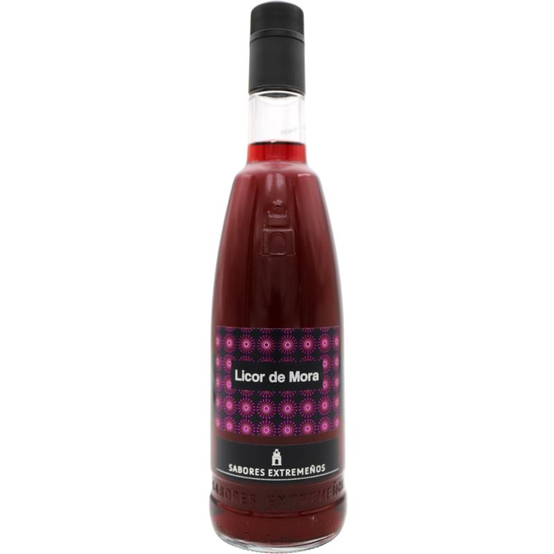 LICOR MORA S/EXTREMEÑOS 17º  BOTELLA 70 CL
