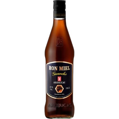 RON MIEL AREHUCAS GUANCHE 20º  BOTELLA 70 CL
