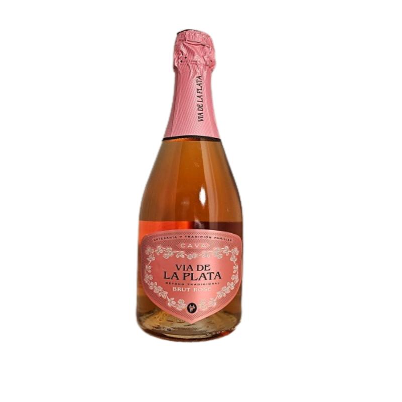 CAVA VIA DE LA PLATA BRUT ROSÉ B/75 CL