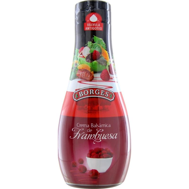VINAGRE CREMA FRAMBUESA BORGES 400.ML.