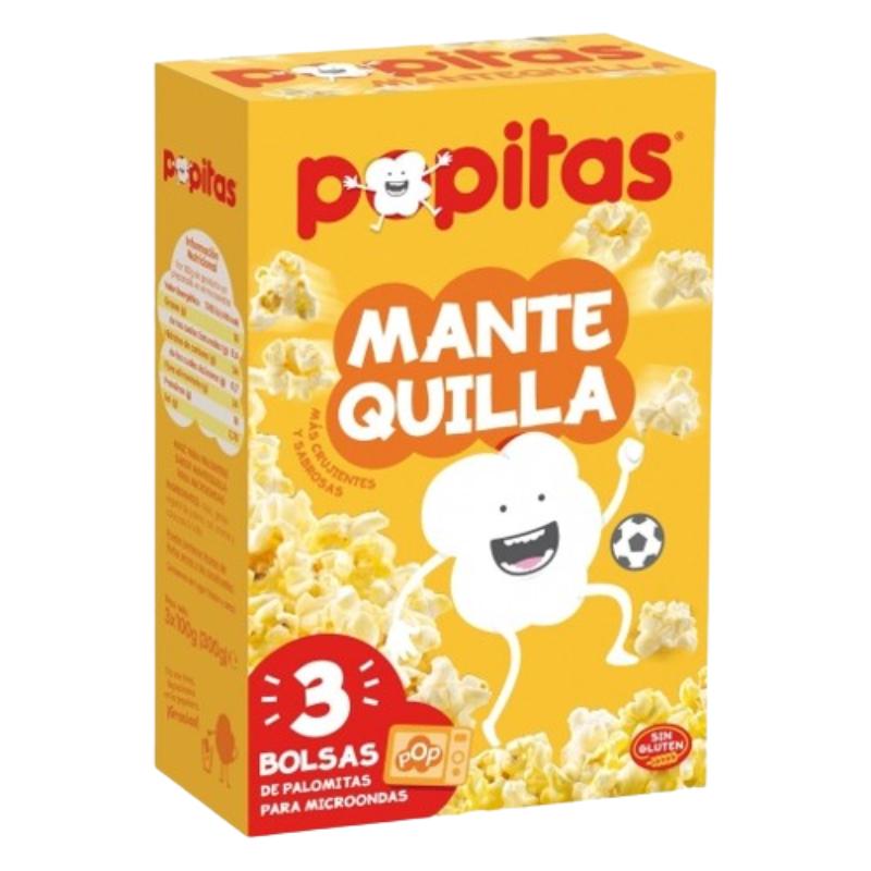 PALOMITAS POPITAS MICRO MANTEQUILLA PAQ/100 GR