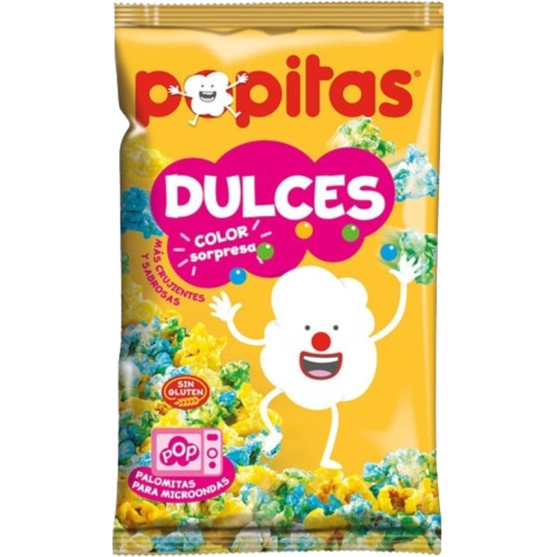 PALOMITAS POPITAS DULCES DE COLORES P/100 GR