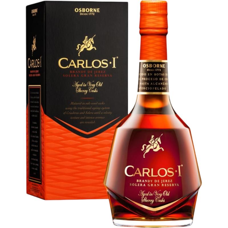 BRANDY CARLOS I GRAN RESERVA SGR.  40º  B/70 CL