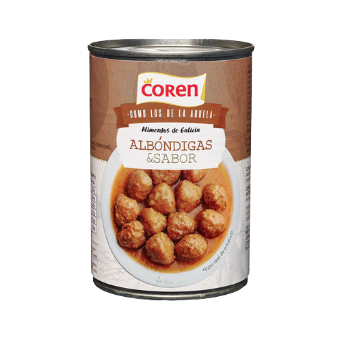 ALBONDIGAS CARNE LOURIÑO/COREN L/420 GR