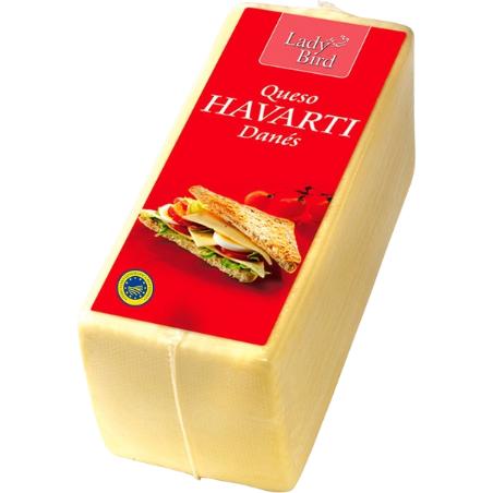 QUESO BARRA HAVARTI DANES. KG