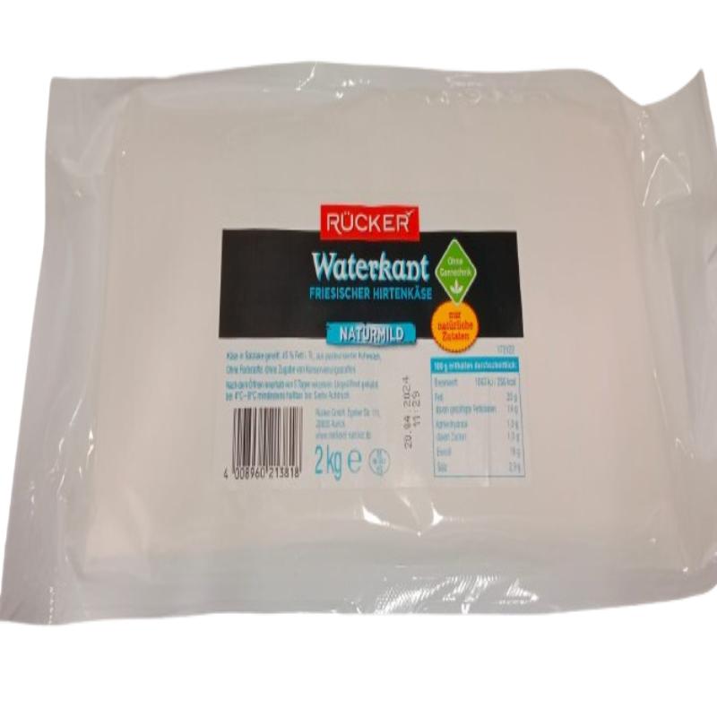 QUESO FETA BUCKER WATERK.BARRA/2.KG.