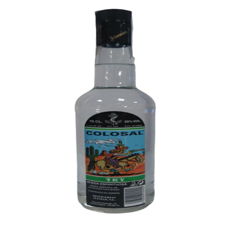 TEQUILA AGUARDIENTE COLOSAL  35º  B/70 CL