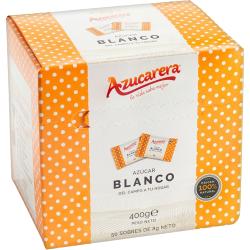 AZUCAR BLANCA AZUCARERA SOBRE 8 GR. CAJA 400 GR 