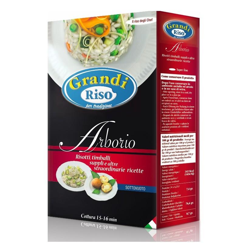 ARROZ ARBORIO EXTRA GRANDI RISO NEGRINI P/ 1 KG