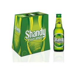 CERVEZA SHANDY LIMON CRUZCP VIDRIO25.CL.P/6.UD.