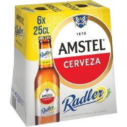 CERVEZA AMSTEL ZUMO LIMON RADLER BOT/25.X6.UD