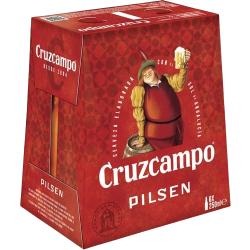 CERVEZA CRUZCAMPO VIDRIO/25 CL P/6 UD