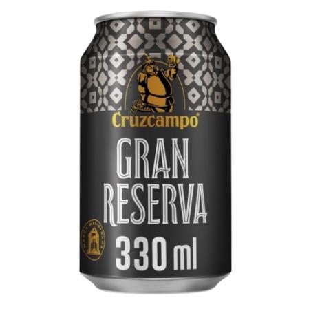 CERVEZA CRUZCAMPO GRAN RESERVA LATA-33.CL.