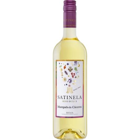 VINO MARQUES CACERES SATINELA BLANCO B/75CL