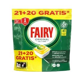 LAVAVAJILLAS FAIRY CAPSULA ORIGINAL LIMON B/21+20U