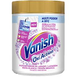 QUITAMANCHAS VANISH OXI ADVANCE BLANCO  B/800 GR