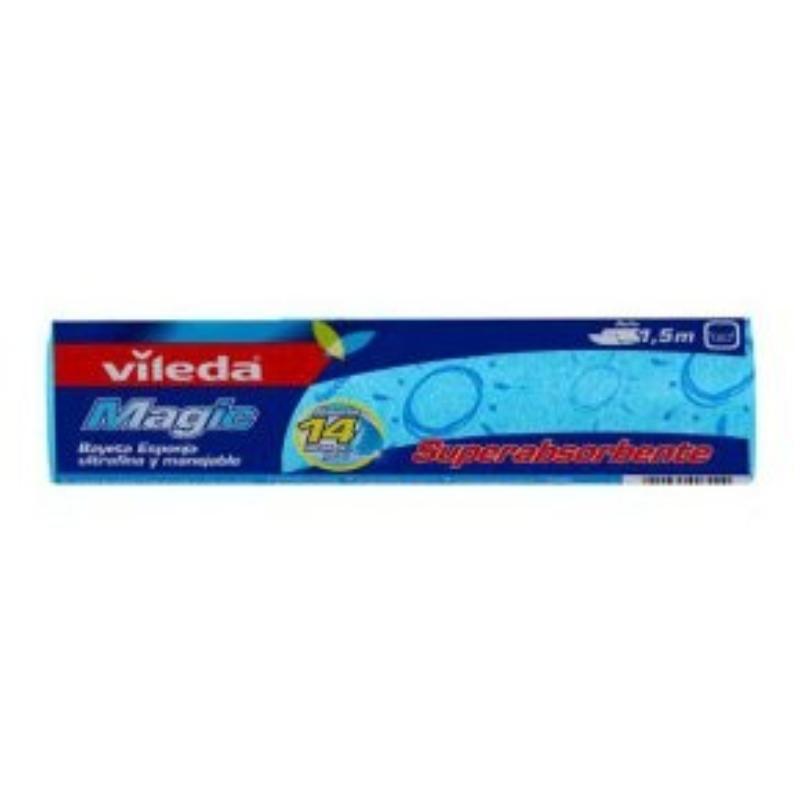 BAYETA ABSORBENTE AZUL ROLLO 25X150CMVILEDA MAGIC 