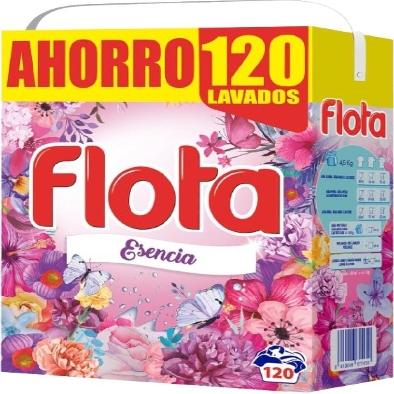 DETERGENTE FLOTA MALETA OCEANICO 120 LAV. 6,36 KG.