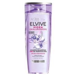 CHAMPU ELVIVE LOREAL HIALURONICO B/370 ML
