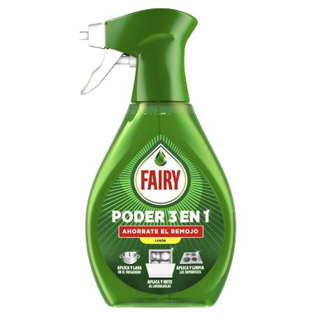 LAVAVAJILLAS FAIRY LIMON 3 EN 1  PISTOLA 500 ML