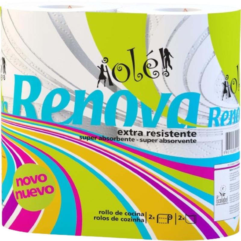 ROLLO COCINA RENOVA 2 CAPAS  OLÉ P/2 UD