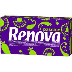PAÑUELOS PAPEL RENOVA FACIAL 2 CAPAS C/80 UD