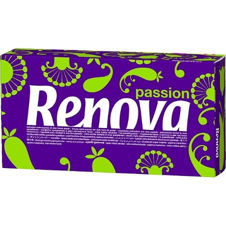 PAÑUELOS PAPEL RENOVA FACIAL 2 CAPAS C/80 UD