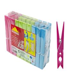 PINZAS ROPA PLASTICO ROZENBAL GIGANTE P/20 UD