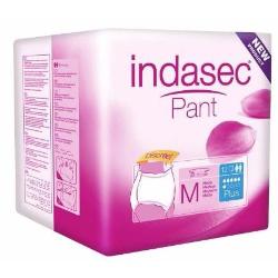 PAÑAL/BRAGA INDASEC PANT M PLUS DISCREET P/10 UNID