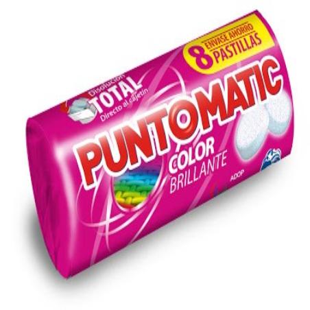 DETERGENTE PUNTOMATIC COLOR TOTAL 4 LAVADOS P/8 UD