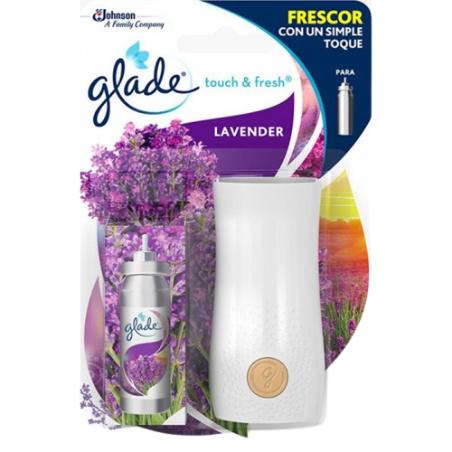 AMBIENTADOR GLADE 1-TOQUE APA+1 REC. LAVANDA