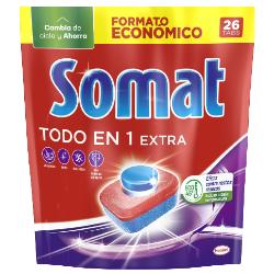LAVAVAJILLAS SOMAT 5  TODO EN 1 C/26 UD