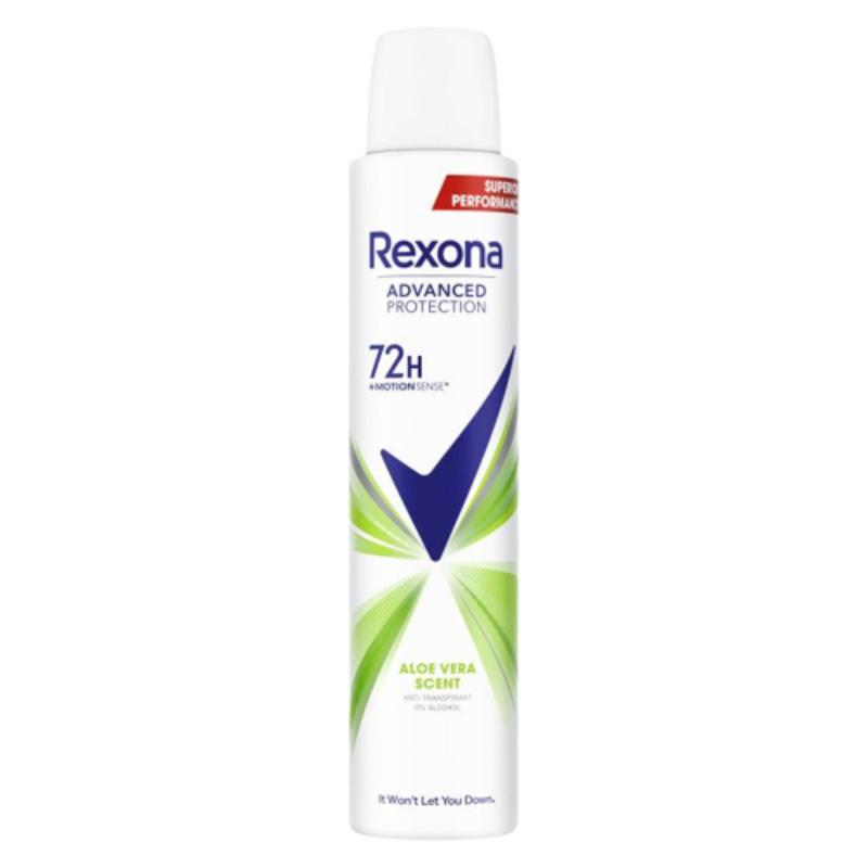 DESODORANTE REXONA ALOE VERA SCENT 72H SP/200 ML