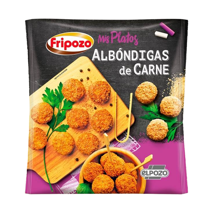 ALBONDIGAS  CONG. CARNE  FRIPOZO BOLSA 500GR