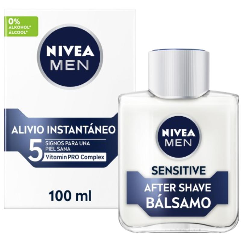 MASAJE AFTER SHAVE NIVEA LOCION SENSITIVE B/100 ML