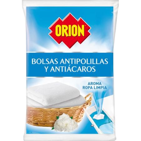 ANTIPOLILLAS ORION BOLSA ROPA LIMPIA B/20 UD