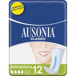 COMPRESA AUSONIA CLASICA EXTRAPLANA BOLSA 12 UD