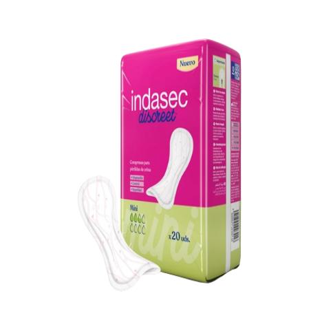 COMPRESA INDASEC DISCREET MINI P/20 UD
