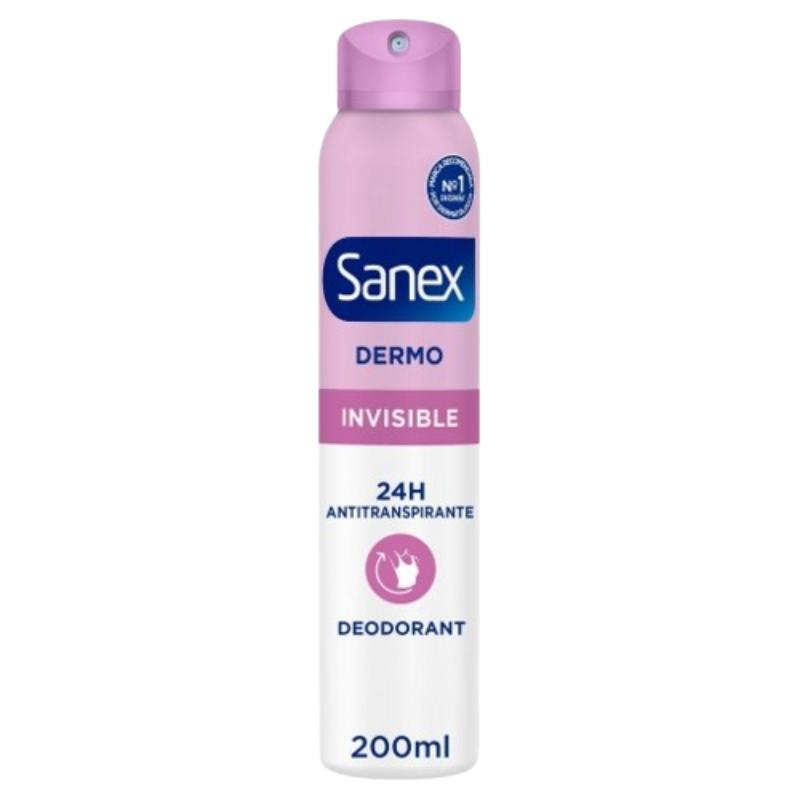 DESODORANTE SANEX DERMO INVISIBLE SP/200 ML