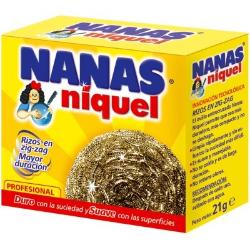 ESTROPAJO ACERO INOXIDABLE NANAS NIQUEL 21GR